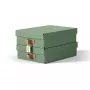 Leitz Puro Aufbewahrungsbox mit Deckel, mittelhoch, 8 L, 100 % recycelte Pappe, 2er-Pack