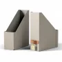 Leitz Puro Zeitschriftensammler, 100% recycelte Pappe, 2er-Pack, Beige, Karton, 100 mm, 260 mm, 310 mm, 310 g