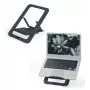 Leitz Ergo Aluminium Ultra-Flat höhenverstellbarer Laptopständer, Laptop- & Tabletarm, Dunkelgrau, Aluminium, 25,4 cm (10 Zoll), 43,2 cm (17 Zoll), 25,4 cm (10 Zoll)