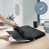 Leitz Ergo Aluminium Ultra-Flat höhenverstellbarer Laptopständer, Laptop- & Tabletarm, Dunkelgrau, Aluminium, 25,4 cm (10 Zoll), 43,2 cm (17 Zoll), 25,4 cm (10 Zoll)