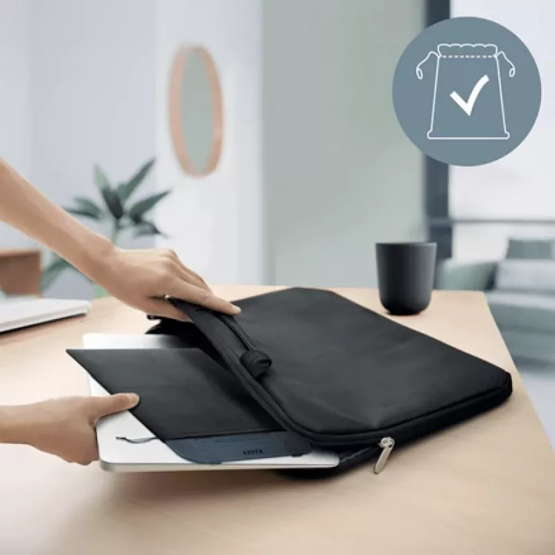 Leitz Ergo Aluminium Ultra-Flat höhenverstellbarer Laptopständer, Laptop- & Tabletarm, Dunkelgrau, Aluminium, 25,4 cm (10 Zoll), 43,2 cm (17 Zoll), 25,4 cm (10 Zoll)