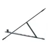 Leitz Ergo Aluminium Ultra-Flat höhenverstellbarer Laptopständer, Laptop- & Tabletarm, Dunkelgrau, Aluminium, 25,4 cm (10 Zoll), 43,2 cm (17 Zoll), 25,4 cm (10 Zoll)