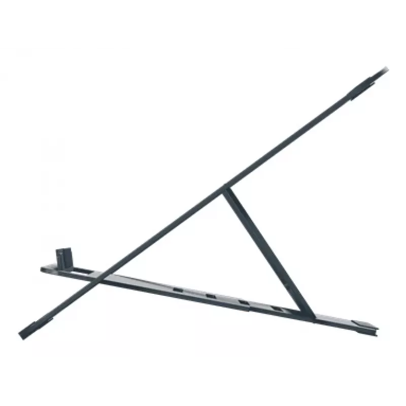 Leitz Ergo Aluminium Ultra-Flat höhenverstellbarer Laptopständer, Laptop- & Tabletarm, Dunkelgrau, Aluminium, 25,4 cm (10 Zoll), 43,2 cm (17 Zoll), 25,4 cm (10 Zoll)