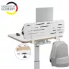 Leitz Ergo Pegboard Schreibtisch-Organizer mit Laptop-Halter, 80x25 cm