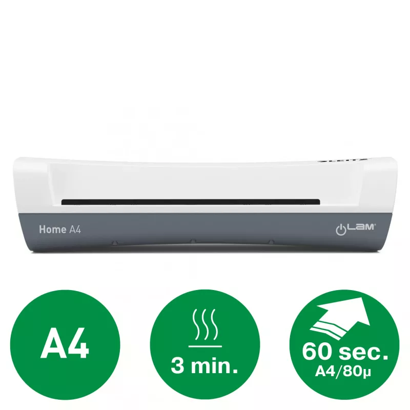 Leitz iLAM Home 4-in-1 A4 Laminiergerät-Set, 24 cm, Heißlaminiergerät, 300 mm/min, 0,4 mm, A4, 100 µm