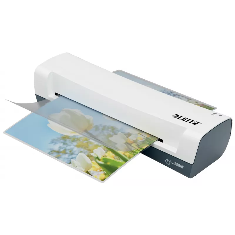 Leitz iLAM Home 4-in-1 A4 Laminiergerät-Set, 24 cm, Heißlaminiergerät, 300 mm/min, 0,4 mm, A4, 100 µm
