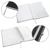 Leitz Style Notizbuch A5 blanko mit Hardcover, Monochromatisch, Schwarz, A5, 80 Blatt, 100 g/m², Hardcover
