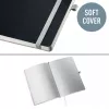 Leitz Style Notizbuch A5 blanko mit Softcover, Monochrom, Schwarz, A5, 80 Blatt, 100 g/m², Softcover