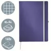 Leitz Style Notizbuch A4 kariert mit Hardcover, Monochromatisch, Blau, A4, 80 Blatt, 100 g/m², kariertes Papier