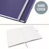 Leitz Style Notebook A5 liniert mit Hardcover, Monochromatisch, Blau, A5, 80 Blatt, 100 g/m², Liniertes Papier