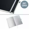 Leitz Style Notizbuch A5 liniert mit Softcover, Monochromatisch, Schwarz, A5, 80 Blatt, 100 g/m², Liniertes Papier