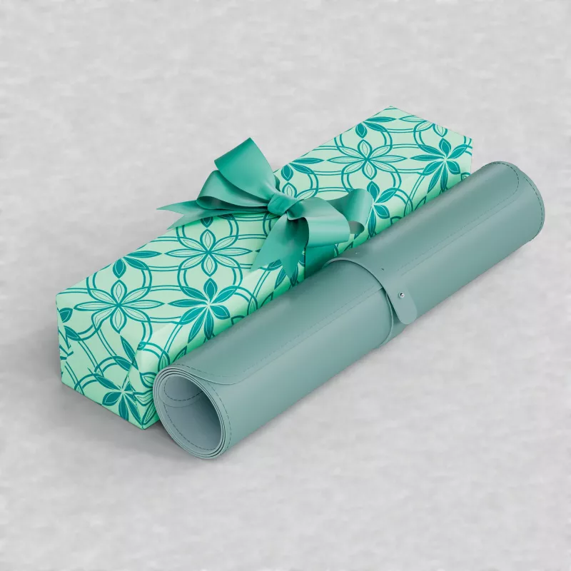 Leitz Large Desk Mat, Mintfarbe, Polyvinylchlorid (PVC), 400 mm, 800 mm, 2 mm, 350 g