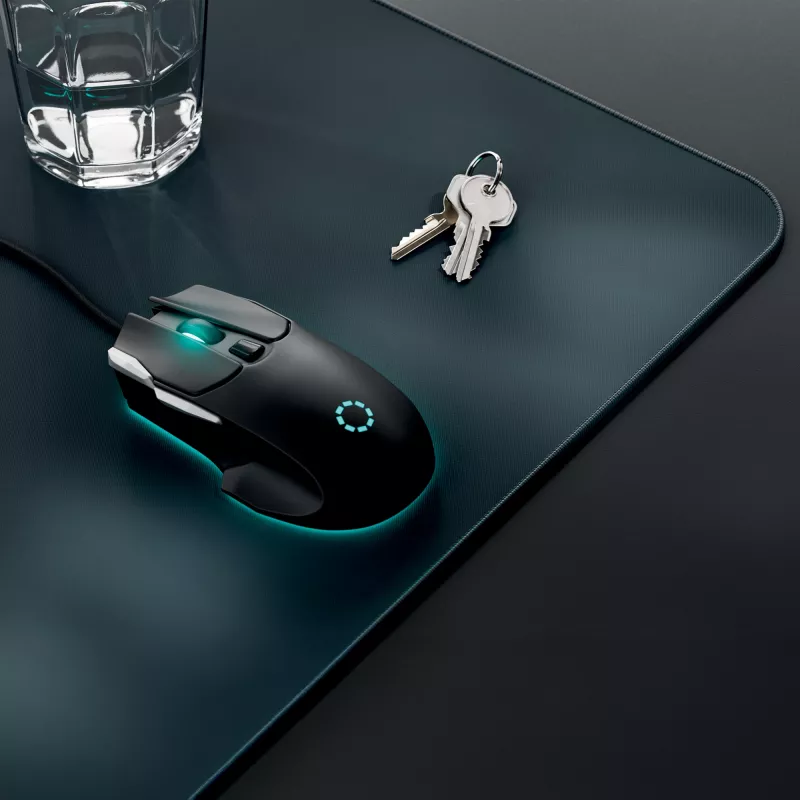 Leitz Extra Large Gaming Mat, Dunkelgrau, Polypropylen (PP), 400 mm, 1000 mm, 3 mm, 800 g