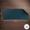 Leitz Extra Large Gaming Mat, Dunkelgrau, Polypropylen (PP), 400 mm, 1000 mm, 3 mm, 800 g