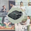 Leitz Ergo Active ergonomische Anti-Ermüdungsmatte, Rechteckig, Schwarz, Polyurethan, Bubble, China, 605 x 681 mm