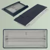 Leitz Fabric Hot Desking Arbeitstasche mit Deckel, Aufbewahrungstasche, Grau, Rechteckig, Stoff, Monochromatisch, Unisex