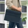 Leitz Fabric kompakte Hot-Desking-Arbeitstasche mit Deckel, Aufbewahrungstasche, Grau, Rechteckig, Stoff, Einfarbig, Erwachsener
