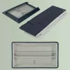 Leitz Fabric kompakte Hot-Desking-Arbeitstasche mit Deckel, Aufbewahrungstasche, Grau, Rechteckig, Stoff, Einfarbig, Erwachsener