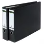 Leitz Cardboard-Ordner Ringbuch A3 Schwarz