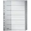 Leitz 12810000 Tab-Index Numerischer Tab-Index Karton Grau