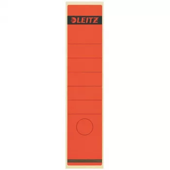 Leitz 16400025 selbstklebendes Etikett Rechteck Rot 10 Stk.