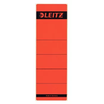 Leitz 16420025 Selbstklebe-Etikett Rechteck Rot 10 Stück