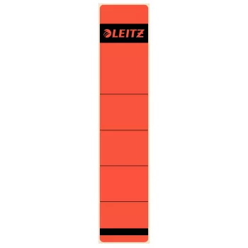 Leitz 16430025 selbstklebendes Etikett Rechteck Rot 10 Stk.