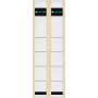 Leitz 16460085 selbstklebendes Etikett Rechteck Grau