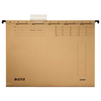 Leitz ALPHA Hängemappe Karton A4 Braun