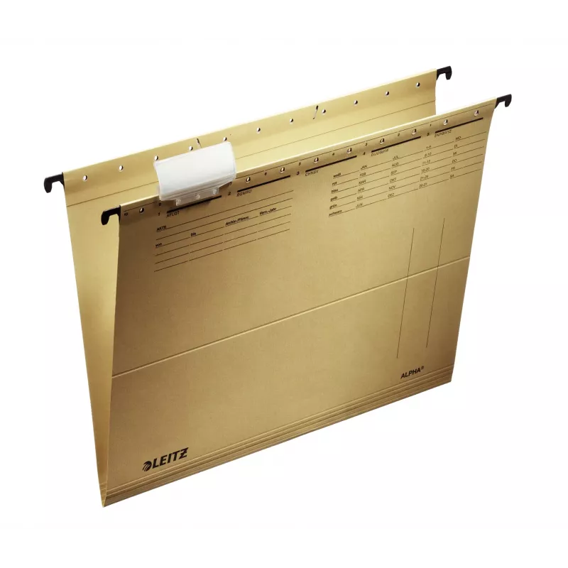 Leitz ALPHA Hängemappe Karton A4 Braun