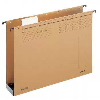 Leitz ALPHA Hängemappe Karton, Kunststoff A4 Braun