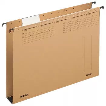 Leitz ALPHA Hängemappe Karton A4 Braun