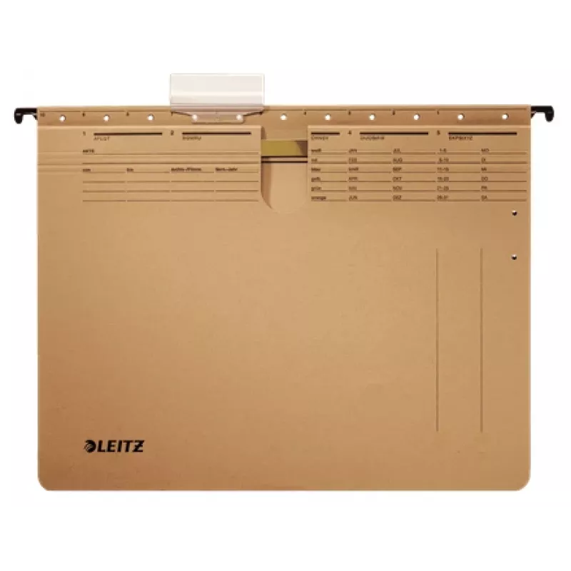 Leitz Alpha Hängemappe Karton, Polypropylen (PP) A4 Braun
