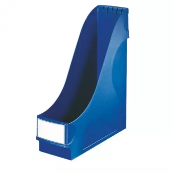 LEITZ Stand-Aktenhalter Extrabreit, A4, Polystyrol, Blau, Kapazität 92 mm (2425-00-35)
