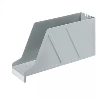 LEITZ Standordner Standard, für Sortiermappen, Grau, stoßfestes Polystyrol (2427-00-85)
