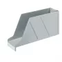 LEITZ Standordner Standard, für Sortiermappen, Grau, stoßfestes Polystyrol (2427-00-85)