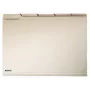 Leitz 24340011 Blanko-Registerreiter Karton Weiß