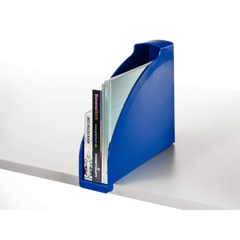 Leitz Zeitschriftensammler Plus Standard, Blau, Kunststoff, A4, 7 cm, 78 mm, 300 mm