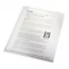 LEITZ Klarsichthüllen Standard, A4, PP, genarbt, 0,13 mm, oben und seitlich offen, dokumentenecht (4000-00-03)