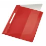 Leitz 41940025 Berichtmappe PVC Rot, Transparent