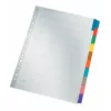 Leitz 43210000 Tab-Register Blanko-Tab-Register Karton Mehrfarbig