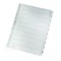 Leitz 43240000 Tab-Index Numerisches Tab-Register Karton, Kunststoff Grau