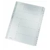 Leitz 43280000 Tab-Register Alphabetisches Tab-Register Karton Grau