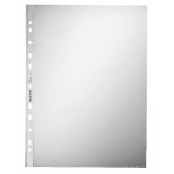 Leitz Hochwertige Klarsichthülle, 210 x 297 mm (A4), Transparent, Polypropylen (PP), Hochformat, oben offen, 230 mm