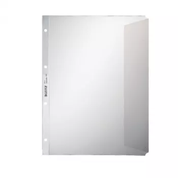Leitz Premium Pocket A4 rechts geöffnet mit Klappe, 30 % Recyclinganteil aus Pre-Consumer-Abfällen