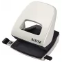 Leitz NeXXt Locher 5008, 2-fach 30 Blatt, 30 Blatt, Schwarz, Grau, Metall, Kunststoff, 8 cm, 5,5 mm, A4