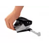Leitz NeXXt Locher 5008, 2-fach 30 Blatt, 30 Blatt, Schwarz, Weiß, Metall, 3 mm, A6, 107 mm