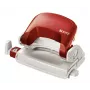 Leitz Locher 5058 NeXXt, 2-fach 10 Blatt, 10 Blatt, Rot, Kunststoff, 8 cm, 5,5 mm, A4