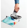 Leitz Heavy Duty Locher, 65 Blatt, Schwarz, Grau, 8 cm, 5,5 mm, A4, 130 mm