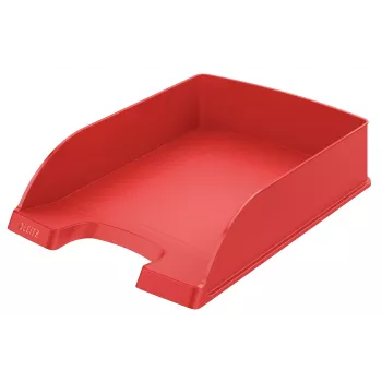 Leitz Plus Briefablage, Standard, Polystyrol, Rot, 255 mm, 357 mm, 70 mm, 280 g